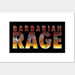 Barbarian Rage Posters and Art